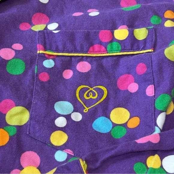Victoria’s Secret Purple Polka Dot Pajama Set - Picture 4 of 7